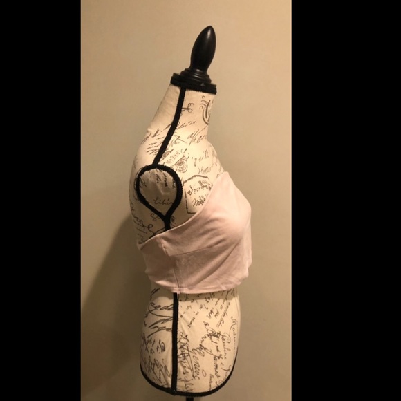 CBR blush suede-like tube top - Picture 3 of 4